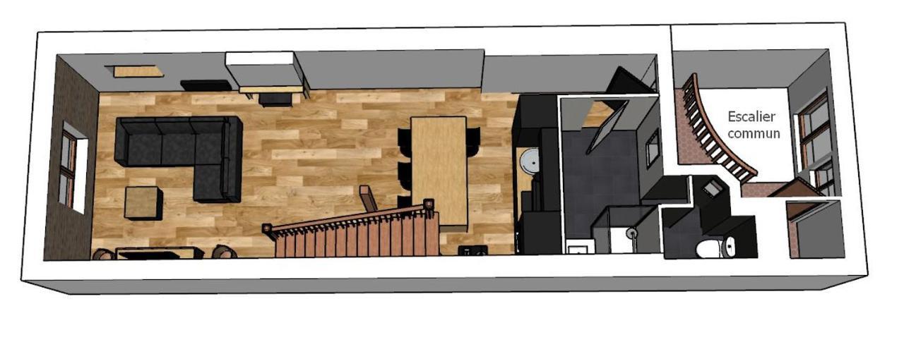 Loft Au Coeur Du Centre Ville Mâcon Dış mekan fotoğraf